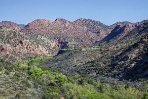 Sycamore Canyon Wilderness in central Arizona.
