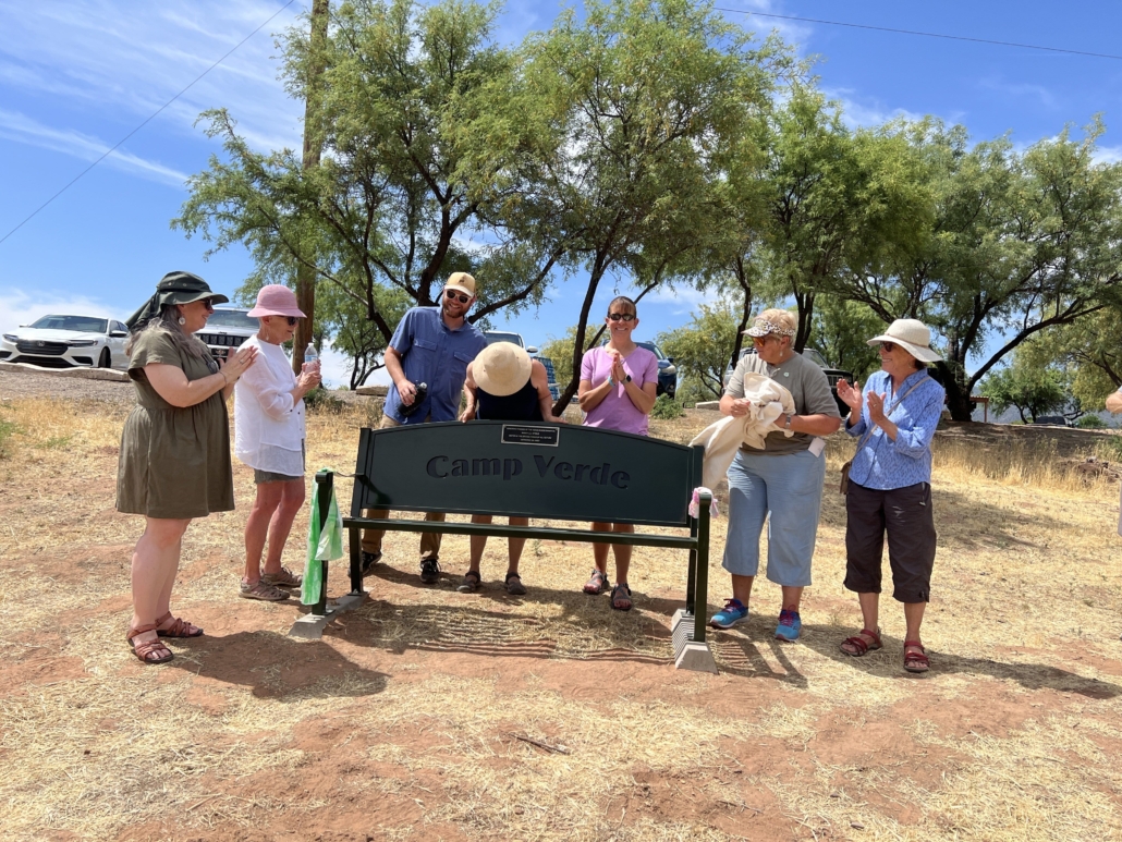 Friends of the Verde River bench