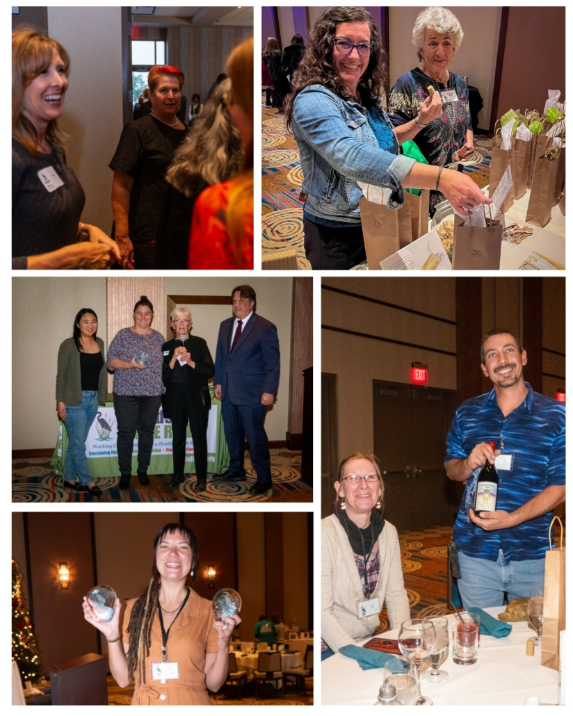 Photo collage of smiling people celebrating at Fiesta de la Garza